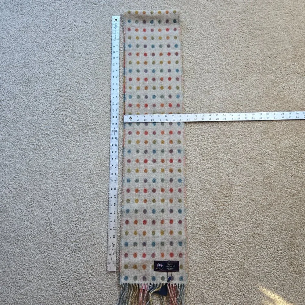 NWT Moon Merino Wool Colorful Dots